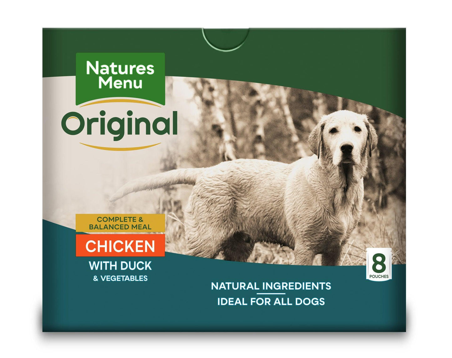 Natures Menu Original Chicken with Duck & Vegetables - 8 x 300g - Ormskirk Pets