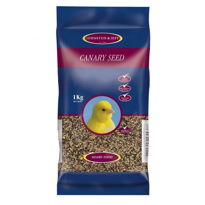 Johnston & Jeff Mixed Canary Seed, 1kg - Ormskirk Pets