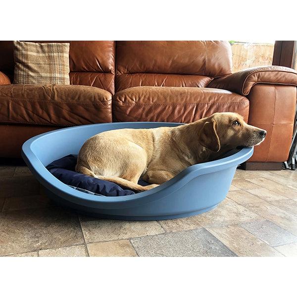 Rosewood Eco Line Plastic Pet Bed Slate Blue - Ormskirk Pets