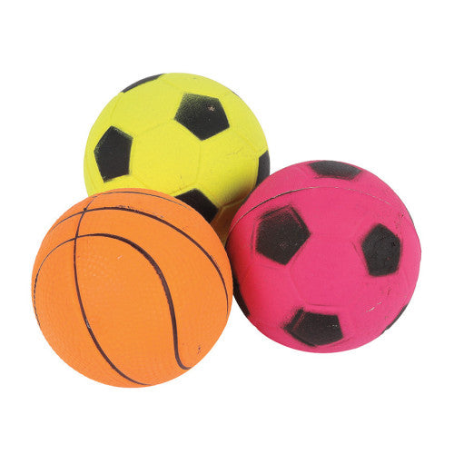 Neon Sports Ball 3Pc Pack