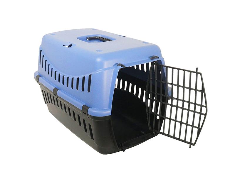 Rosewood Eco Line Pet Carrier Medium Slate Blue/Black - Ormskirk Pets