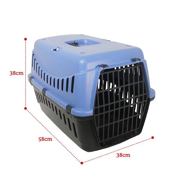 Rosewood Eco Line Pet Carrier Medium Slate Blue/Black - Ormskirk Pets