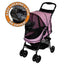 Rosewood Pet Gear Happy Trails No-Zip Stroller, Pink Diamond Pram - Ormskirk Pets