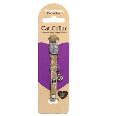 Rosewood Cat Collar Natural - Ormskirk Pets