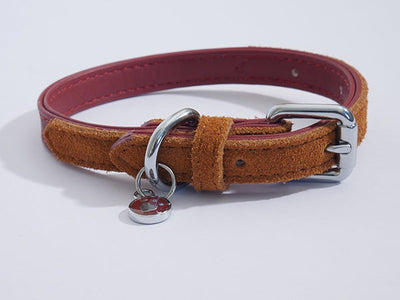 Rosewood Collars Soft Touch Red