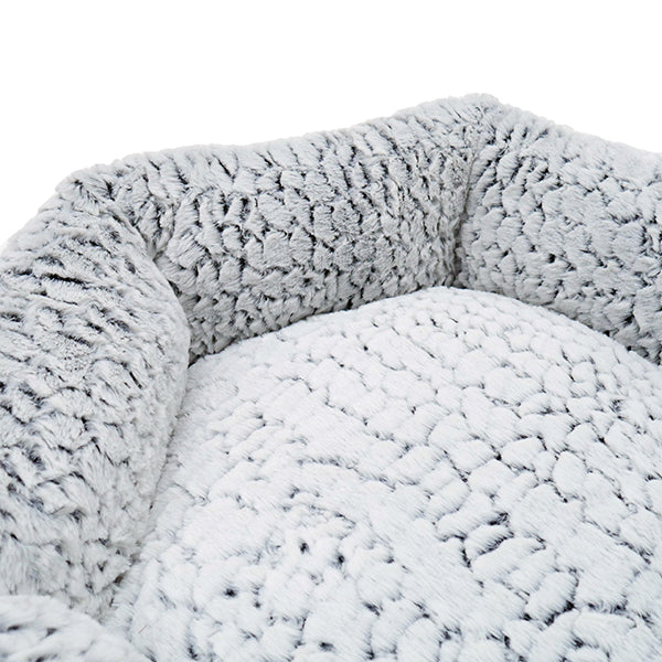 40 Winks Grey Luxury Plush Round