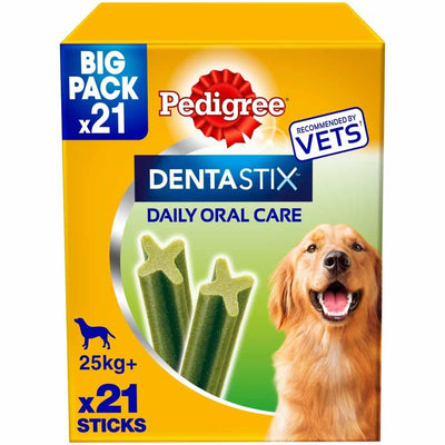 Pedigree Dentastix Fresh Daily Large Dog Dental Treats 21 Sticks - Ormskirk Pets