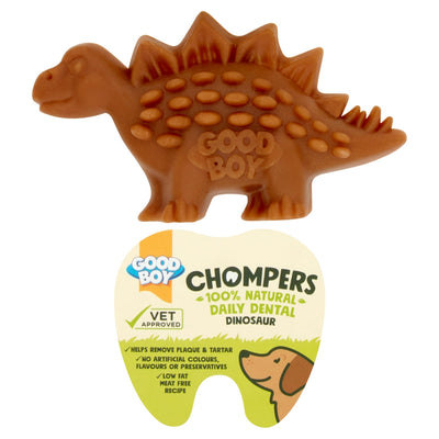 Good Boy Chompers Dental Dinosaur 125MM - 1PK 60g