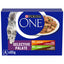 Purina One Adult Cat Food Chicken and Beef / Turkey & Duck 8x85G