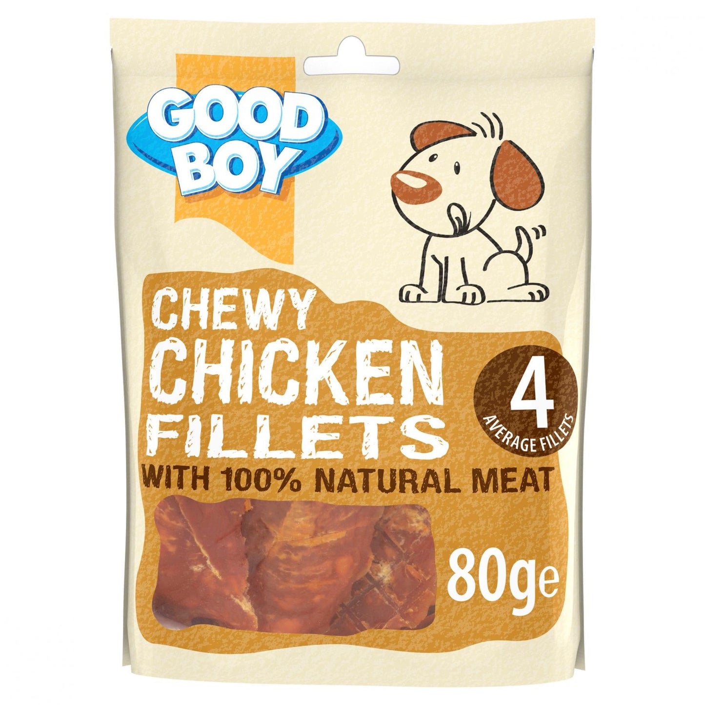 Good Boy Deli Chicken Fillets 80g - Ormskirk Pets