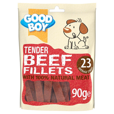 Good Boy Beef Fillets 80g - Ormskirk Pets