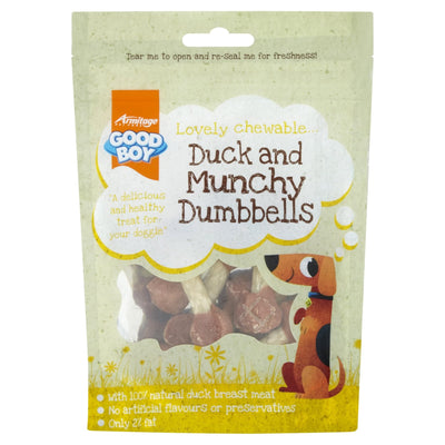 BB 19/03/25 - Good Boy Pawsley Deli Chewy Dumbbells with Duck 90g