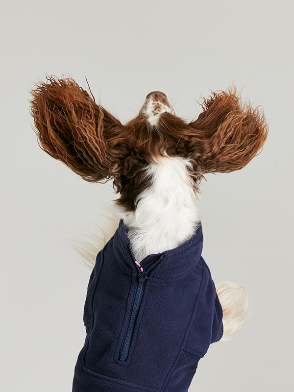 Joules Navy Dog Fleece