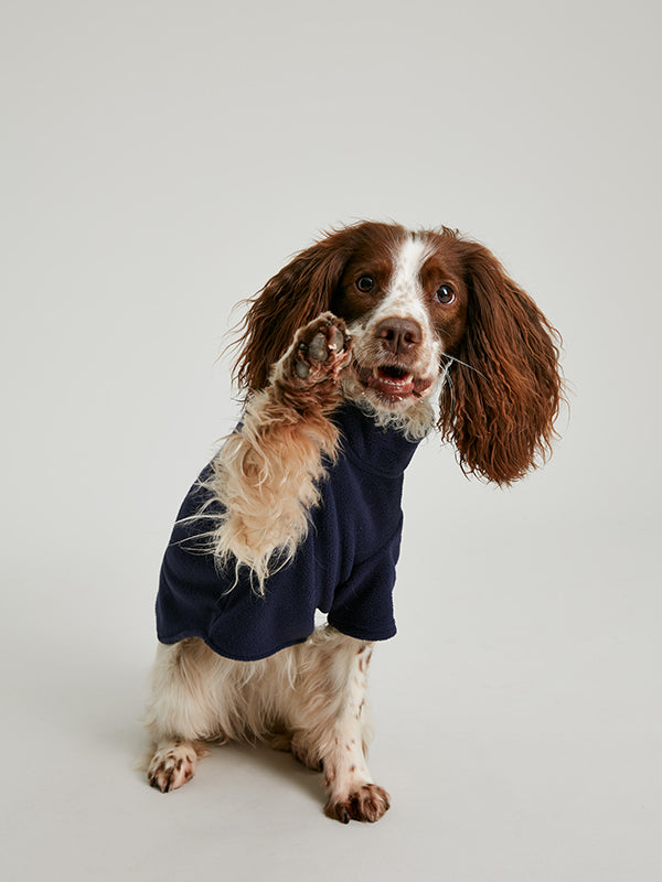 Joules Navy Dog Fleece