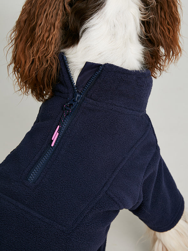 Joules Navy Dog Fleece