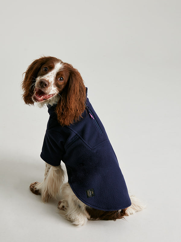 Joules Navy Dog Fleece