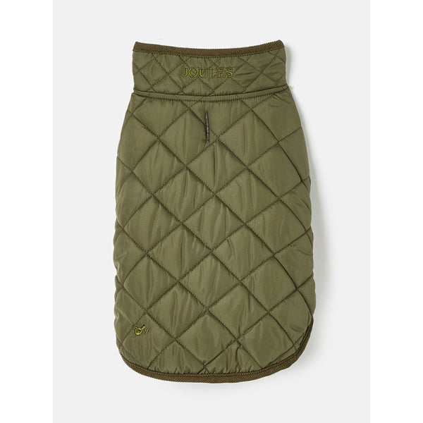 Joules Khaki Quilted Coat