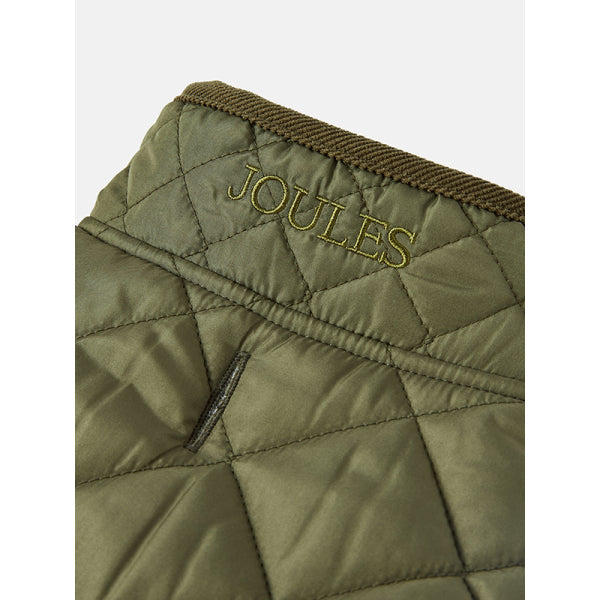 Joules Khaki Quilted Coat