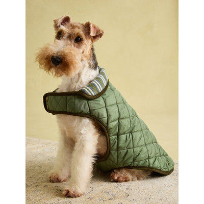 Joules Khaki Quilted Coat