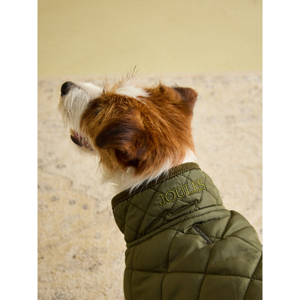 Joules Khaki Quilted Coat