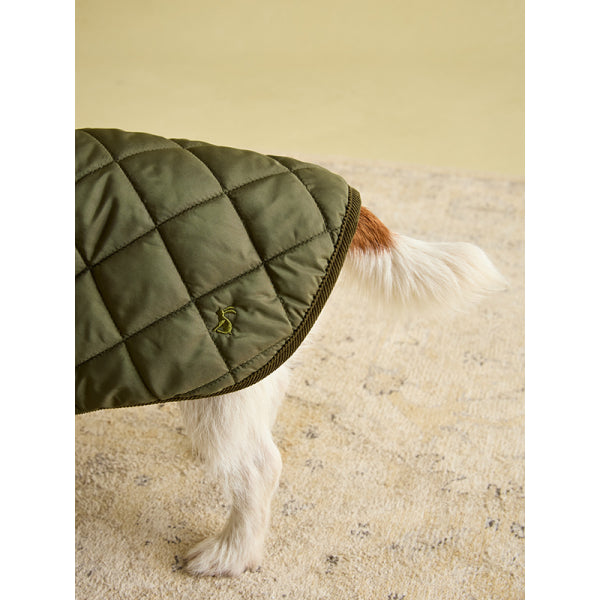 Joules Khaki Quilted Coat