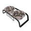 Rosewood Bone Shaped Iron Double Diner 800ml X 2 - Ormskirk Pets