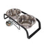 Rosewood Bone Shaped Iron Double Diner 800ml X 2 - Ormskirk Pets