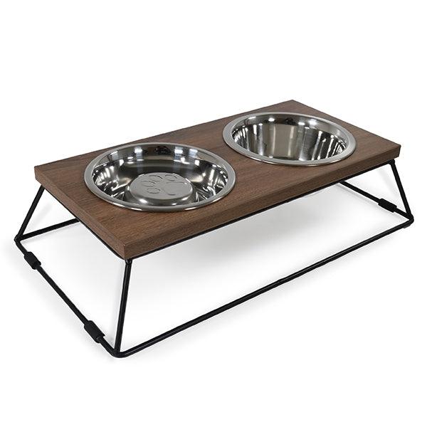 Rosewood Slow Feeder Wooden Double Diner - Ormskirk Pets