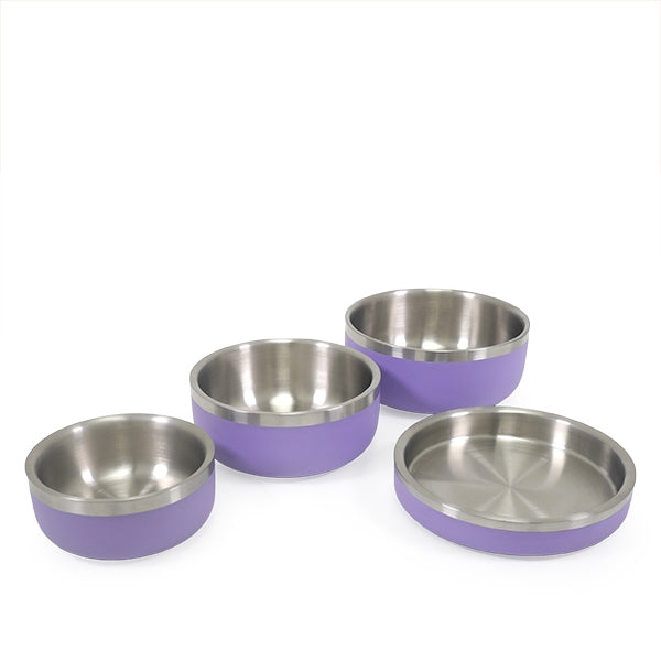 Rosewood Stainless Steel Bowls Premium Bowl Lilac