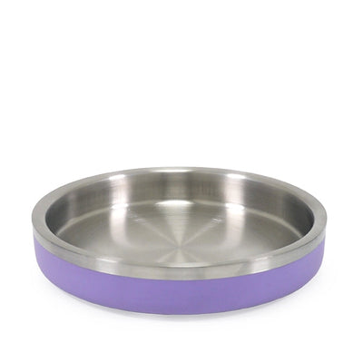 Rosewood Stainless Steel Bowls Premium Bowl 480ml Shallow Lilac