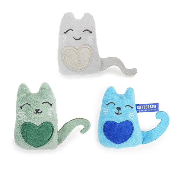 Rosewood Battersea Catnip Cats (3pcs) - Ormskirk Pets