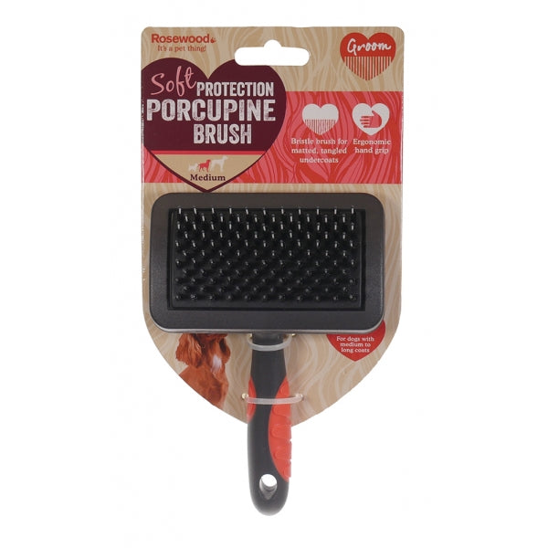 Rosewood Soft Protection Brushes Porcupine