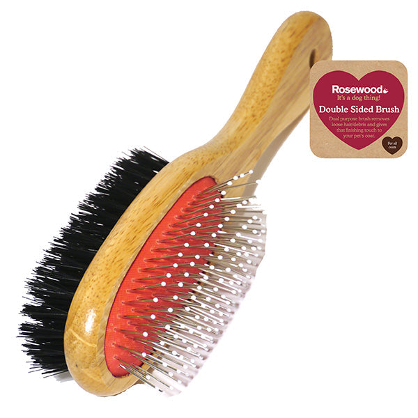 Rosewood Wooden Brushes Double Sided