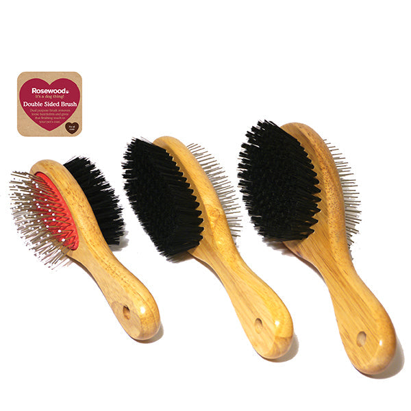 Rosewood Wooden Brushes Double Sided