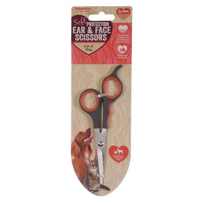 Rosewood Soft Protection Salon Grooming Ear/Face Scissors - Ormskirk Pets