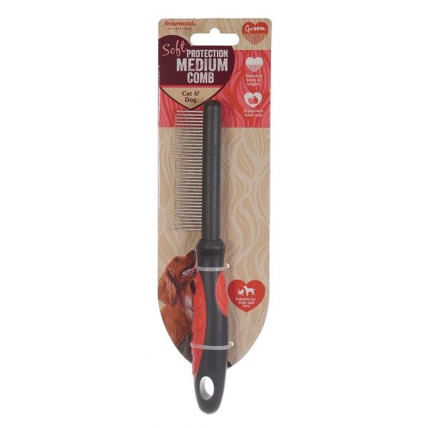 Rosewood Soft Protection Medium Comb - Ormskirk Pets