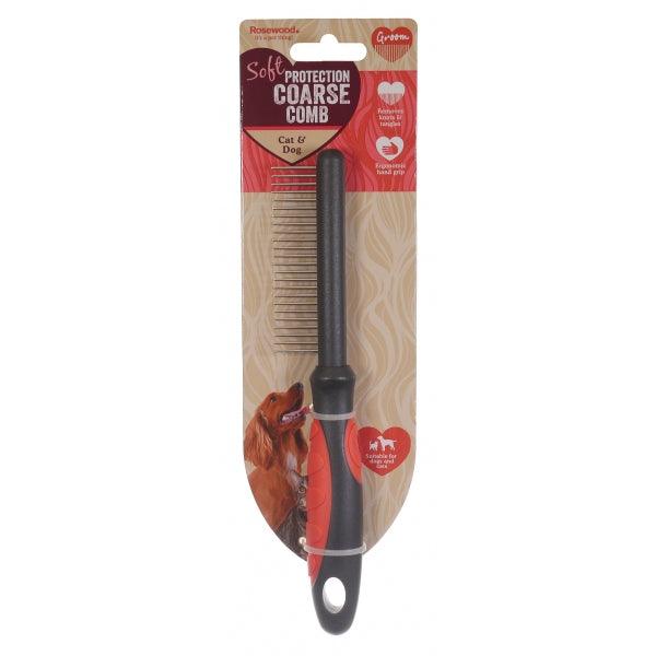 Rosewood Soft Protection Coarse Comb - Ormskirk Pets