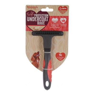 Rosewood Soft Protection Undercoat Rake Comb (Small) - Ormskirk Pets