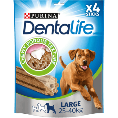 Dentalife Large Dog Dental Chew 4 Stick 142G (4X35G) - Ormskirk Pets