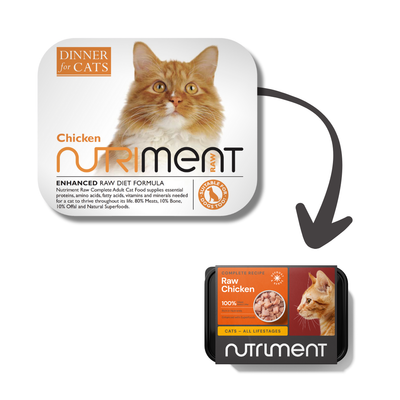 Nutriment Dinner for Cats Chicken Cat Dinner 175g