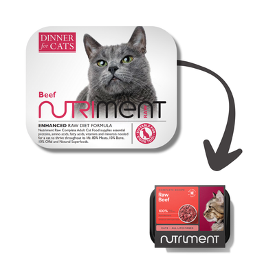 Nutriment Dinner for Cats Beef Cat Dinner 175g