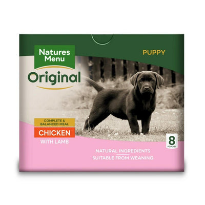 Natures Menu Original Puppy Chicken with Lamb 300g x 8 - Ormskirk Pets