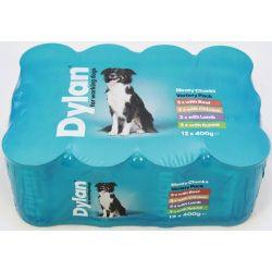 Dylan For Working Dogs Variety 12 Pack 400g - Ormskirk Pets