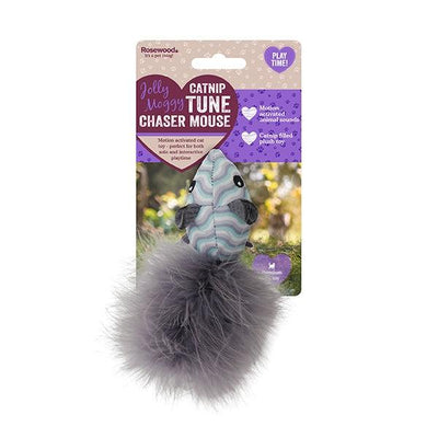 Rosewood Catnip tune chaser mouse - Ormskirk Pets