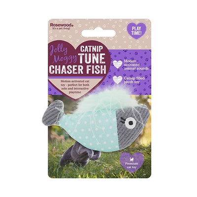 Rosewood Catnip tune chaser fish - Ormskirk Pets