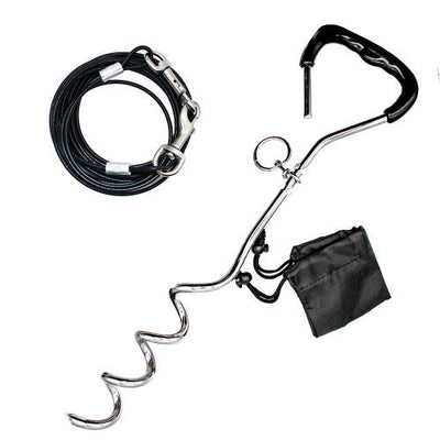 PetGear Tie Out Cable & Stake Set