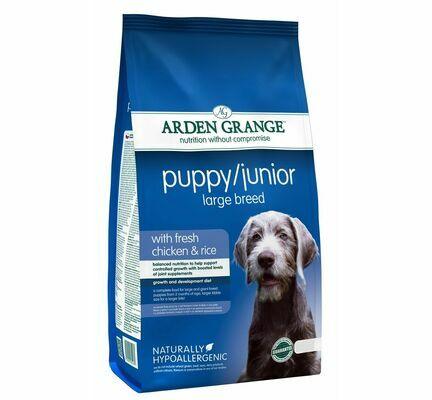 Arden Grange Dog Puppy / Junior Large Breed 12kg - Ormskirk Pets