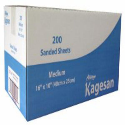 Kagesan No 5 Blue Bulk Sandsheets 40x25cm [Case of 200] - Ormskirk Pets