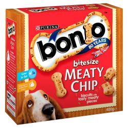 Bonio Meaty Chip Bitesize 400g - Ormskirk Pets