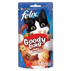 Felix Goody Bag Mixed Grill Flavoured with Beef, Chicken and Salmon 60g - Ormskirk Pets